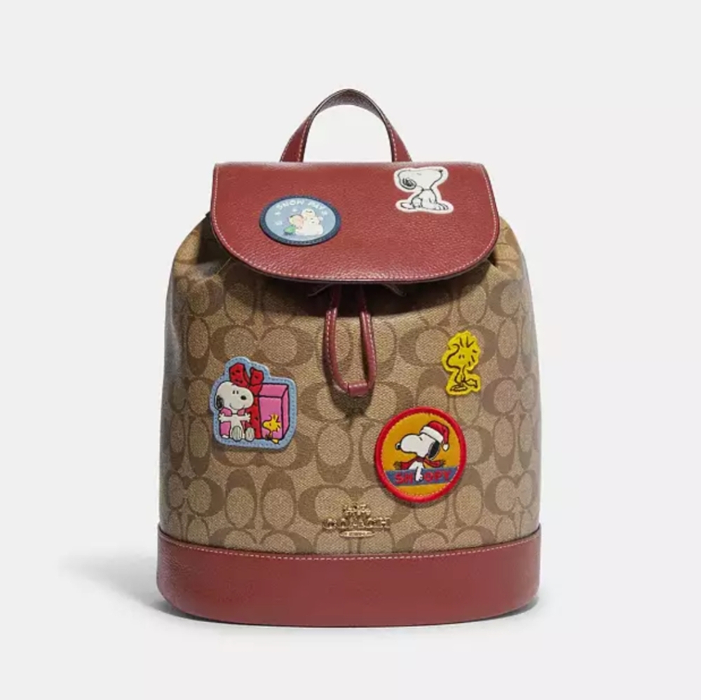 Coach x Peanuts Dempsey Drawstring Backpack